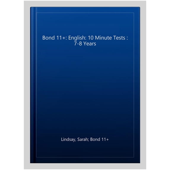 Pre-Owned Bond 11+: English: 10 Minute Tests : 7-8 Years