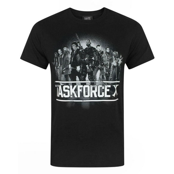 Suicide Squad Official Mens Task Force X T-Shirt