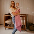 thumbnail image 4 of Parker Baby Female Blanket - 100% Muslin Cotton Infant Quilt & Kids Blanket - Lily, 4 of 4