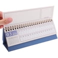 thumbnail image 2 of Miangastore Mini Calendrier de Bureau 2025 Horizontal Petit Planificateur de Bureau Édition Anglaise pour Bureau Calendrier à Clapet pour Organisation et Planification de Bureau, 2 of 9
