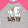 thumbnail image 4 of Inktastic My Great Grandpa Loves Me Boys Grandson Boys Baby Bodysuit, 4 of 5