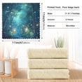 thumbnail image 6 of Yayeee 6 Pack Kitchen Dish Cloths for Washing Dishes Soft Absorbent Microfiber Towels, Magical Forest Glowing Lights, 6 of 9