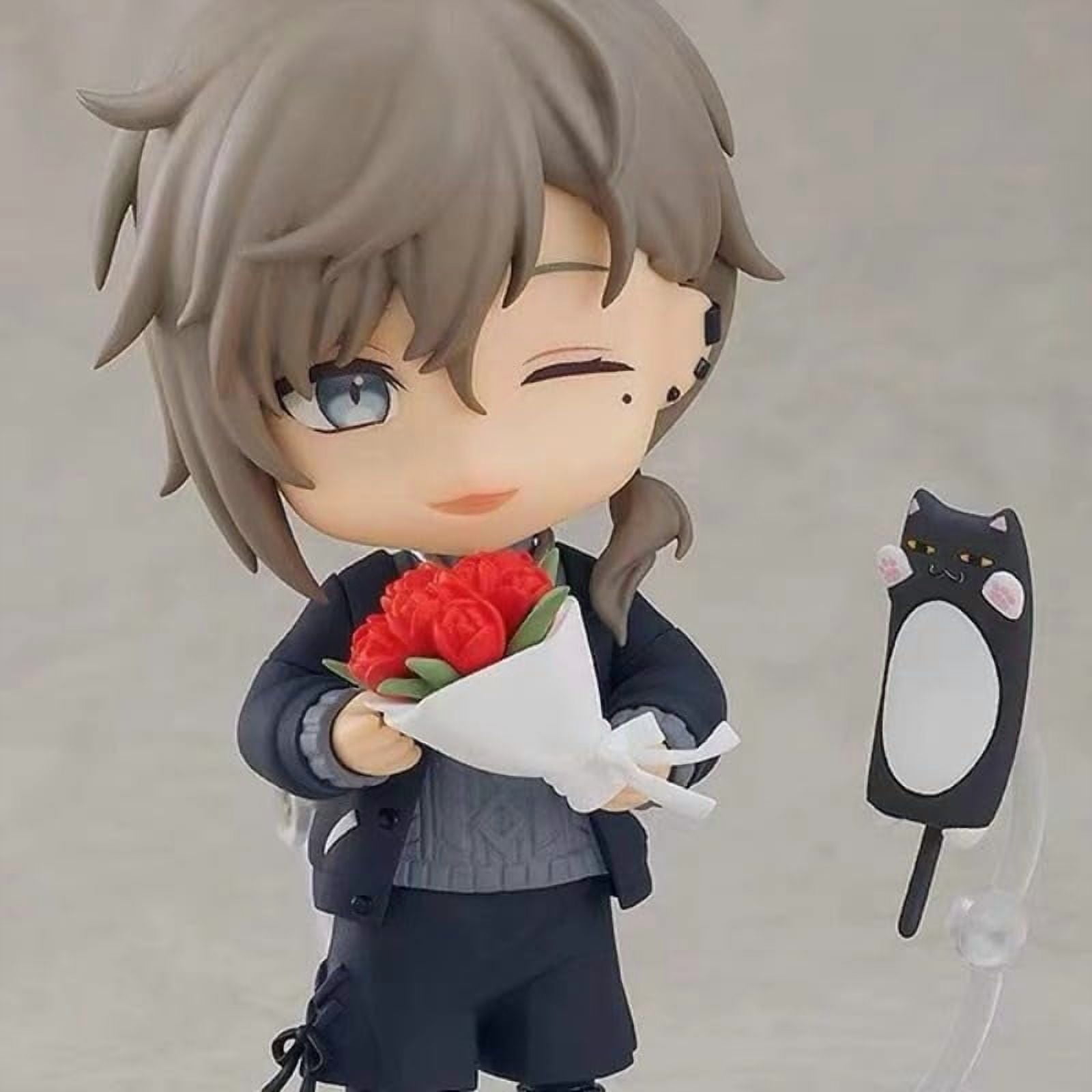 New Kanae Figure, Replacement Face Movable Kanae Figures 10cm/3.9inch Handmade PVC Anime Game Character Model Statue Collectible Craft Gift