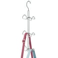 thumbnail image 6 of iDesign Classico Hanging Closet Organizer, 6 Hooks, Steel, Chrome, 6 of 6