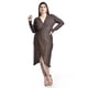 thumbnail image 4 of Vestido elegante con brillos Roman Fashion /Tallas Extras, 4302 (Cobre) cafe 40, 4 of 6