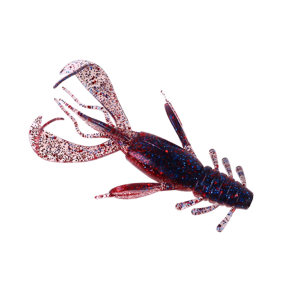 Creative Shrimp Fake Bait Shrimp Soft Baits Hook Worm Silicone Prawn