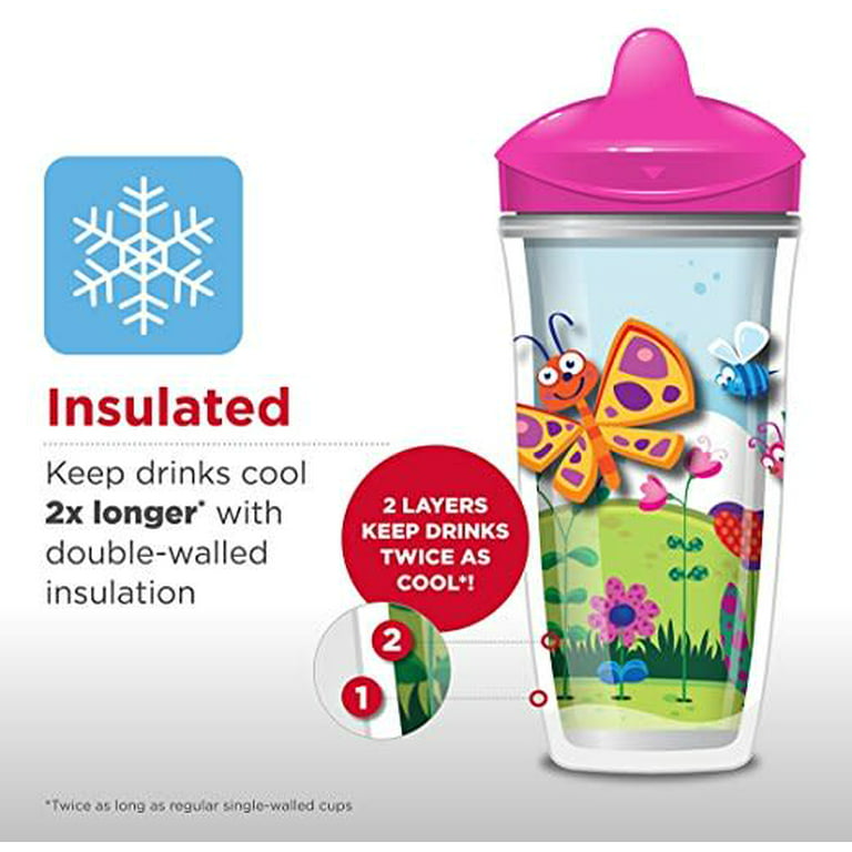 Playtex Sipsters Stage 3 Peppa Pig Insulated Sippy Cup, 9 oz, 2 pk