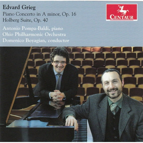 Antonio Pompa-Baldi - Piano Concerto in A minor Op 16 / Holberg Suite Op - Music & Performance - CD