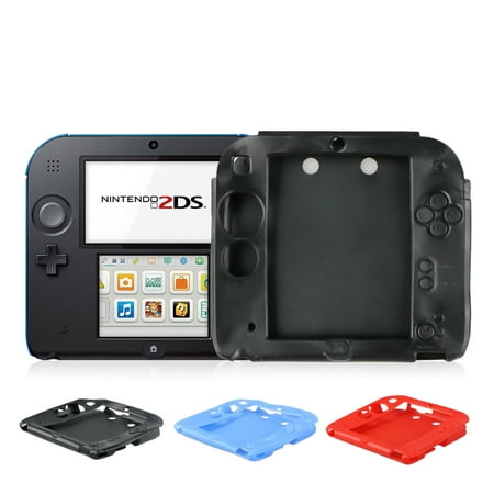 - Protective Soft Silicone Rubber Gel Skin Case Cover for Nintendo 2DS