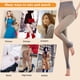 thumbnail image 4 of 2 uds. Medias con forro polar mallas para mujer pantimedias elásticas (gris 220g paso adelante) Sywqhk Libre de BPA, 4 of 7