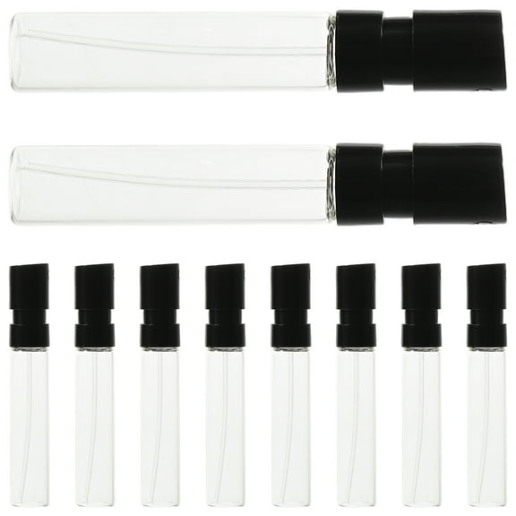 FRCOLOR  10 Pcs Atomizer Spray Bottle Perfume Refill Mini Cologne Travel Transparent