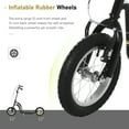 thumbnail image 3 of Aosom Youth Scooter Front and Rear Caliper Dual Brakes, Black, 3 of 9