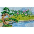 thumbnail image 1 of Rug Making Latch Hooking kit | Spring Garden (81x58cm printed canvas), 1 of 6