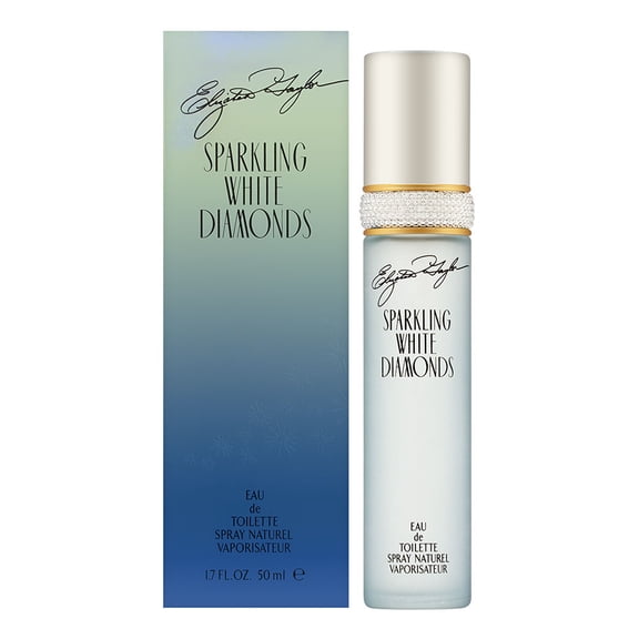 Elizabeth Taylor Sparkling White Diamonds Eau De Toilette Spray 1.7 oz
