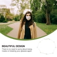 thumbnail image 2 of 1PC Mask Anti-lost Hanging Chain Fresh Crystal Beads Eyeglasses Chain (White), 2 of 7