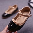 thumbnail image 4 of JDQJBZ Girl's Sandals Stud Solid Color Round Toe Buckle Dance Performance Princess Shoes Summer, 4 of 5