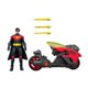 thumbnail image 4 of Set de Juego Mattel DC Robin y Vehículo, 4 of 7