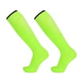 thumbnail image 3 of Viluyesy Teen Boys Athletic Knee High Socks 5-17 Moisture-Wicking Non-Slip Socks Stretch Soft Kids Long Socks Mint Green Size Free Size, 3 of 6