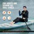 thumbnail image 6 of KFFKFF 10 ft Sup SurfBoard Inflatable Stand Up Paddle Board with Paddle Accessory, 6 of 9