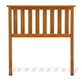 thumbnail image 2 of Belmont Wooden Headboard Panel with Slatted Grill Design, Maple Finish, Twin, 2 of 4