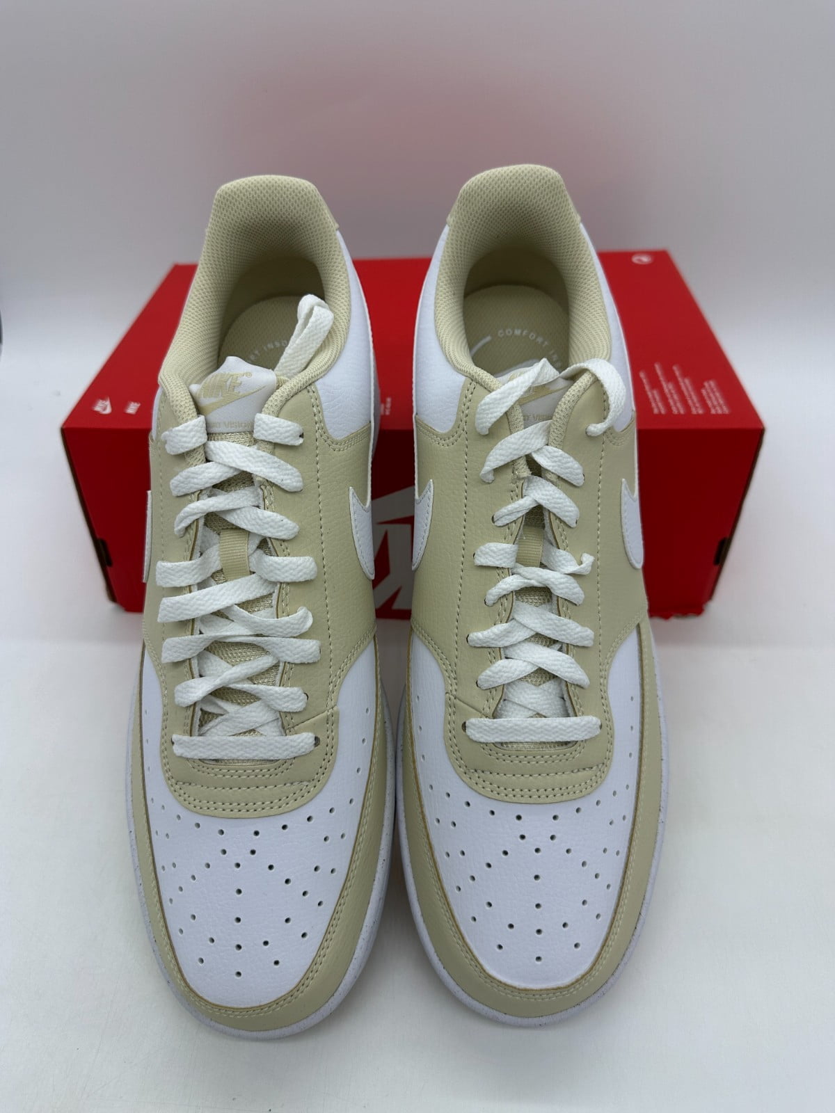 Nike Court Vision Lo Shoes Mens Sz 13 Sanddrift Sail-Hemp Sneaker IB4495 126 NEW Nike Court Vision Lo Shoes Mens Sz 13 Sanddrift Sail-Hemp  main image 3