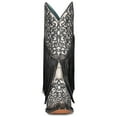 thumbnail image 3 of Corral Boots Womens Crater Fringe Glitter Tooled Inlay Snip Toe Cowboy  Mid, 3 of 3