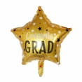 thumbnail image 5 of 10 globos de helio de 18 pulgadas con texto "CongratsGrad", para la vuelta al cole, para graduación, de aluminio, para decoración de fiestas de cumpleaños, suministros para globos, 5 of 5