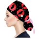 thumbnail image 1 of Gorro quirúrgico con estampado de moda para médicos, enfermeras, veterinarios y chefs, con lazo en la parte posterior, 1 of 1