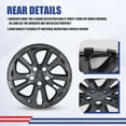 thumbnail image 4 of 4Pcs 15" Wheel Rim Cover Hubcaps OEM Style for 2016-2022 Toyota Prius/Prime & 2020-2024 Corolla Hybrid Replacement Snap on Hub Cap(Black Lacquer & Blue Lacquer), 4 of 9