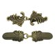 thumbnail image 3 of 2x Clips para suéter de diseño Vintage, Clips para capa, Clips para cárdigan, broches para cuello chal, broche para camisa, Clips para niñas y mujeres Bronce, 3 of 8