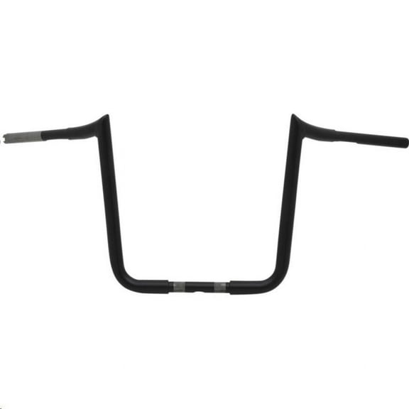 La Choppers LA-7351-16M 1-1/4in. Prime Ape Handlebars - 18in. Rise - Flat Black
