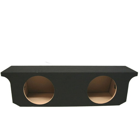 07-18 Jeep Wrangler JK Unlimited Kicker CompR CWR12 Dual 12" Sub Box Final 2 Ohm