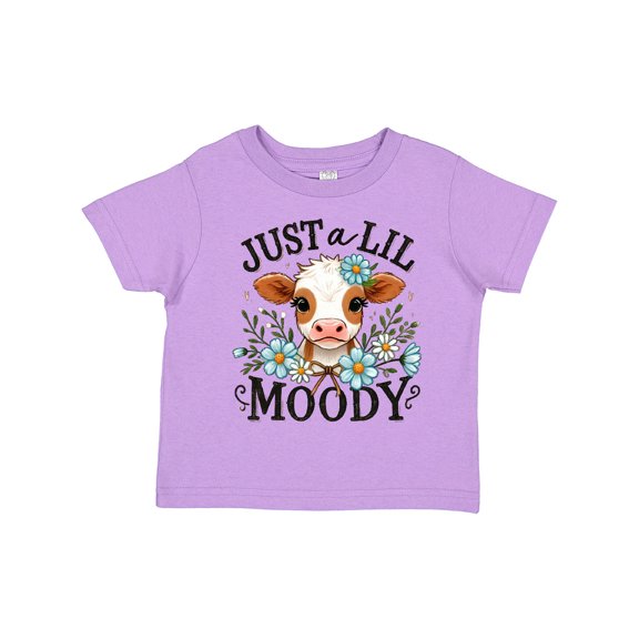 Inktastic Moody Cow Boys or Girls Toddler T-Shirt