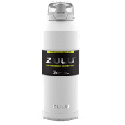 Zulu Swift 40oz Stainless Steel Water Bottle, White