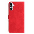 thumbnail image 3 of Leather For Samsung Galaxy S26 Pro 5G Case Flower Embossed 3-card  Flip Wallet Leather Case with Card Holder Magnetic Closure ,Detachable Wrist Strap,Shockproof Phone Cases Cover,Red, 3 of 9