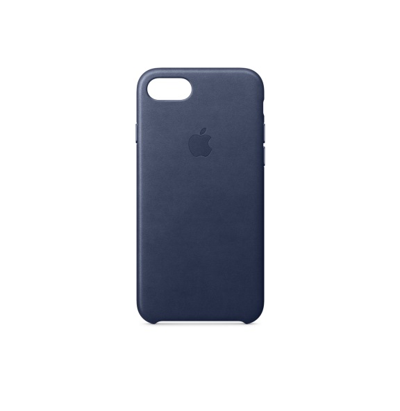 Refurbished Apple MQH82ZM/A Leather Case for iPhone 8 & iPhone 7 - Midnight Blue - image 5 of 5