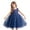 D09-Navy, variant on RMGVDSD Toddler Girl Tutu Dress Girls Dresses Sleeveless Children Wedding Dress Flower Girl Dress Piano Performance Princess Dresses Sundress Cute Winter Clothes 4-5 Years