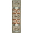 thumbnail image 2 of SAFAVIEH Veranda Moriah Southwestern Indoor/Outdoor Runner Rug, 2'3" x 12', Green/Terracotta, 2 of 7