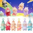 thumbnail image 3 of LA&B*u-B-us Mystery Plush Toy Keychain - Cute Monster Stuffed Animal Blind Box, Exciting Collectible Figure, Soft Mini Doll Gift, 3 of 11