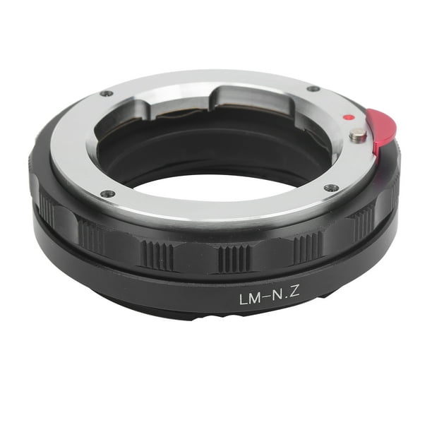 Adaptador de lente Adaptador de lente de aleación Adaptador de lente de anillo para montura Nikon Z Adaptador de lente macro ajustable, adaptador de lente de ajuste cerrado engrosado de alta dureza pa LHCER NONE