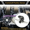 thumbnail image 2 of Unique Bargains 1 Pc No.7701474895 Crankshaft Position Sensor for RENAULT Laguna 2.2 dCi 2001-2006 Sturdy Car Engine Crank CKP Sensor, 2 of 2