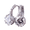 White Gold, variant on 18K White Gold Plated Diamond 5.5CTW CZ Solitaire Hoop Earrings for Woman Special Occasion
