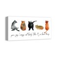 thumbnail image 2 of Creative Products You Say Cat Lady Like Its A Bad Thing 10 x 20 Canvas Wall Art, 2 of 5