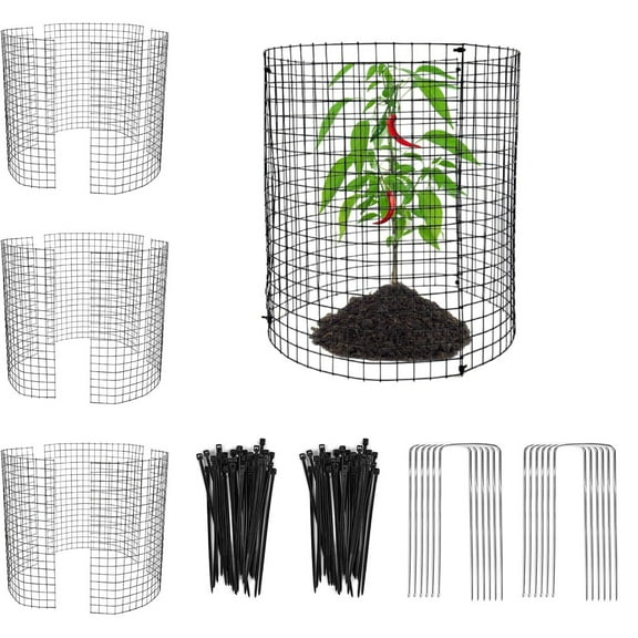 Home Decor P Lants Protector From Animals Rustproof 13.7inch Metal Mesh P Lants Cages To Keep Animals Out Wire Garden Cloche P Lant Protectors For Indoor Outdoor Garden,Clearance!