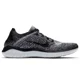 thumbnail image 5 of Nike Free RN Flyknit 2018 942839-101 White/Black/Volt Women's Running Shoes, 5 of 6