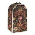 thumbnail image 2 of HELLHERO Dachshund and Daisy Pattern Blender Cover for Home Kitchen Indoor, Kitchen Home Reusable Oil Proof, 2 of 6