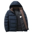 thumbnail image 2 of Ceisia Men's Winter Long Sleeved Zipper Pocket Gift Hooded Windproof And Warm Pocket Fashionable JacketFeatures: 1.F eatures: Casual, 2 of 7