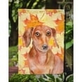 thumbnail image 3 of Carolines Treasures BB9968GF Red Dachshund Fall Flag Garden Size  Small multicolor, 3 of 3