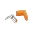 thumbnail image 4 of 40 PCS L Shape Right Angle Corner Brackets,Shelf Bracket,Plastic Ourside Metal, 4 of 9