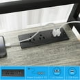 thumbnail image 6 of ModFurne 3D Printer Stand with Filament Storage, Heavy Duty Rolling 3D Printer Table with Charging Station for PLA, ABS, PETG for Workshop/Office (Gray), 6 of 8